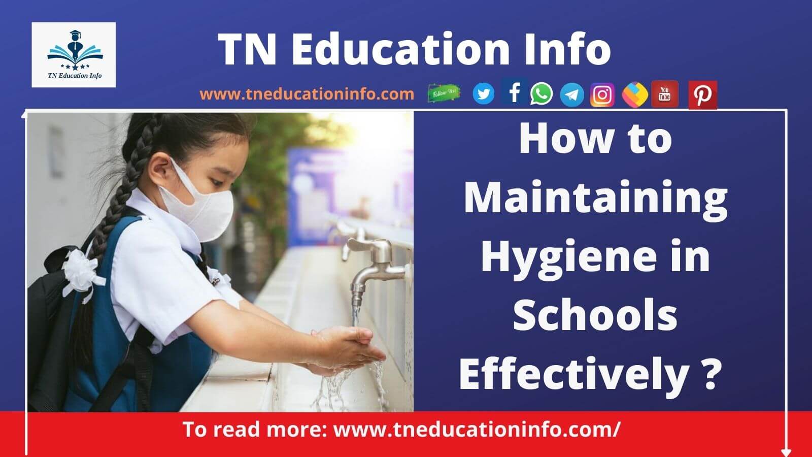 How to Maintaining Hygiene in Schools Effectively ? -